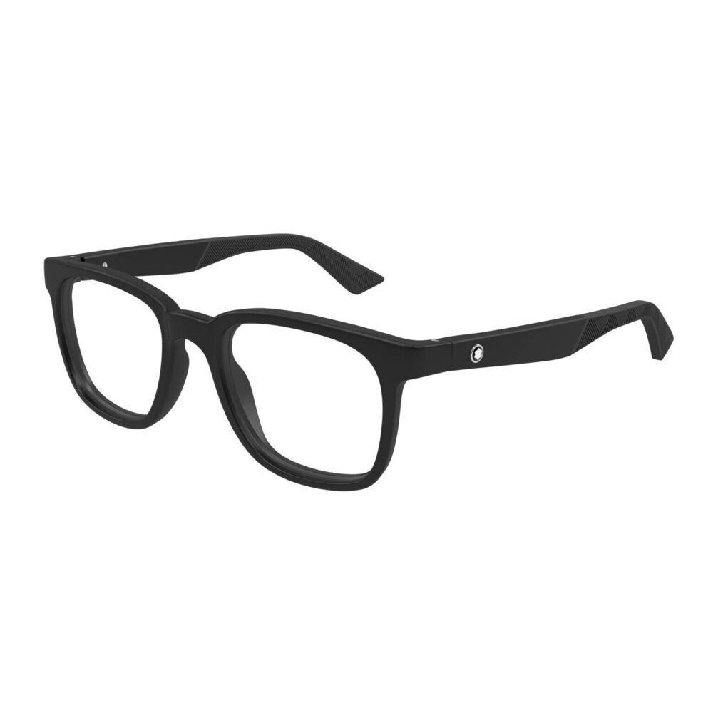 Mont Blanc MB0433O Eyeglasses Black Acetate/Metal